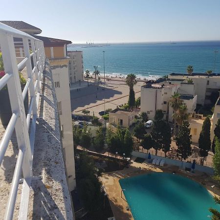 Appartement 2 Chbres Bord De Mer Avec Option Piscine Ete Avec Wifi Sur Corniche De Tanger Exterior foto